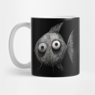 Weird Fish / Cartoon character / Abstract Comic Fish Mug